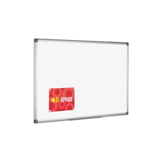 Quadro Branco 60x90cm Melamina Magnetico Moldura Aluminio (MA0306170)
