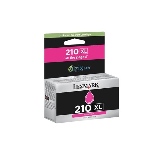 Tinteiro Lexmark Nº210XL (14L0176) Magenta
