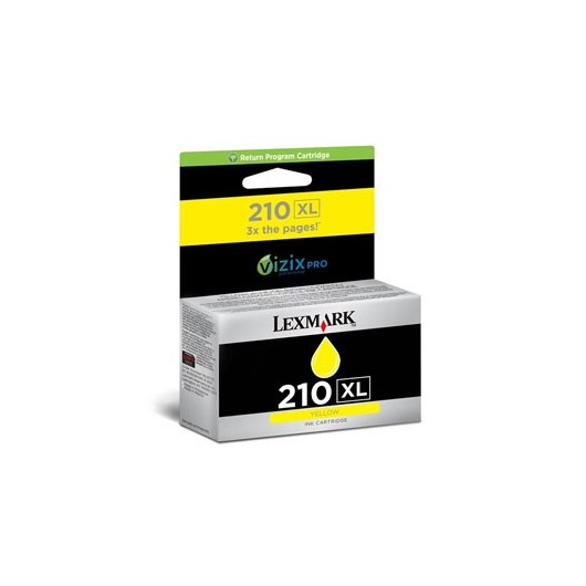 Tinteiro Lexmark Nº210XL (14L0177) Amarelo